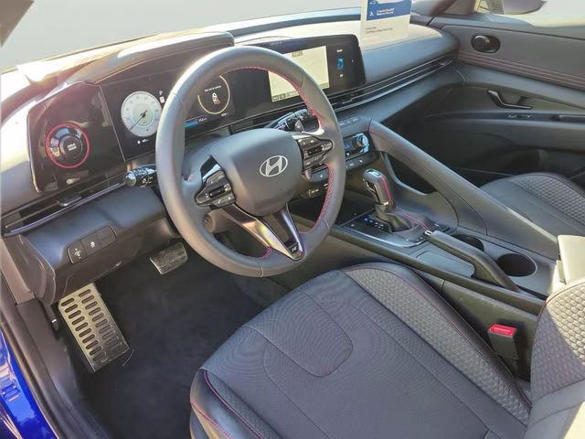 2025 Intense Blue Hyundai Elantra N Line FWD Sedan