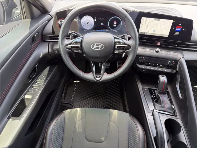 2025 Intense Blue Hyundai Elantra N Line FWD Sedan