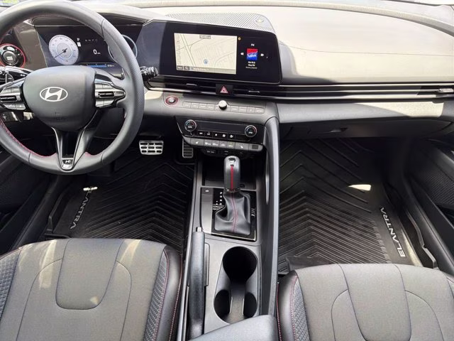 2025 Intense Blue Hyundai Elantra N Line FWD Sedan