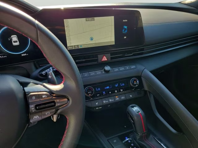 2025 Intense Blue Hyundai Elantra N Line FWD Sedan