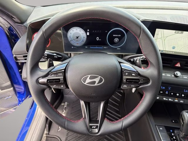 2025 Intense Blue Hyundai Elantra N Line FWD Sedan