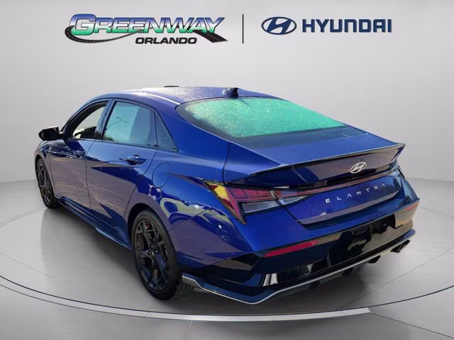 2025 Intense Blue Hyundai Elantra N Line FWD Sedan