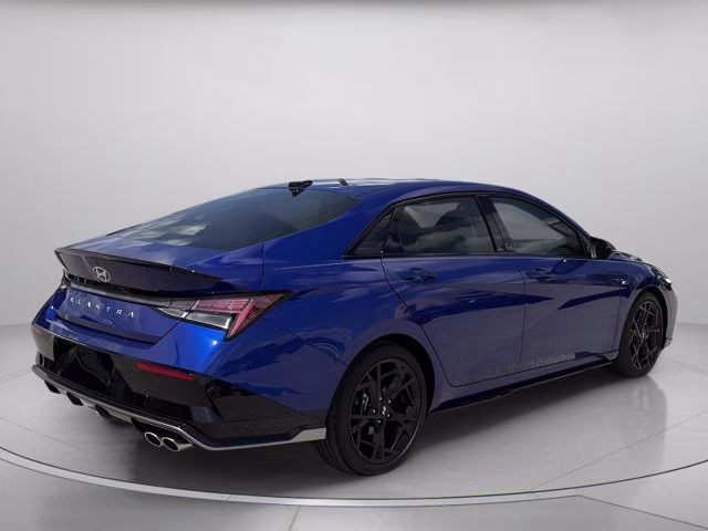 2025 Intense Blue Hyundai Elantra N Line FWD Sedan