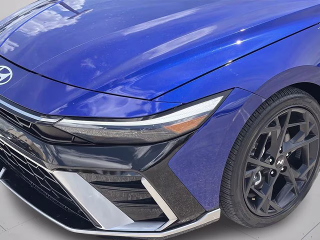 2025 Intense Blue Hyundai Elantra N Line FWD Sedan