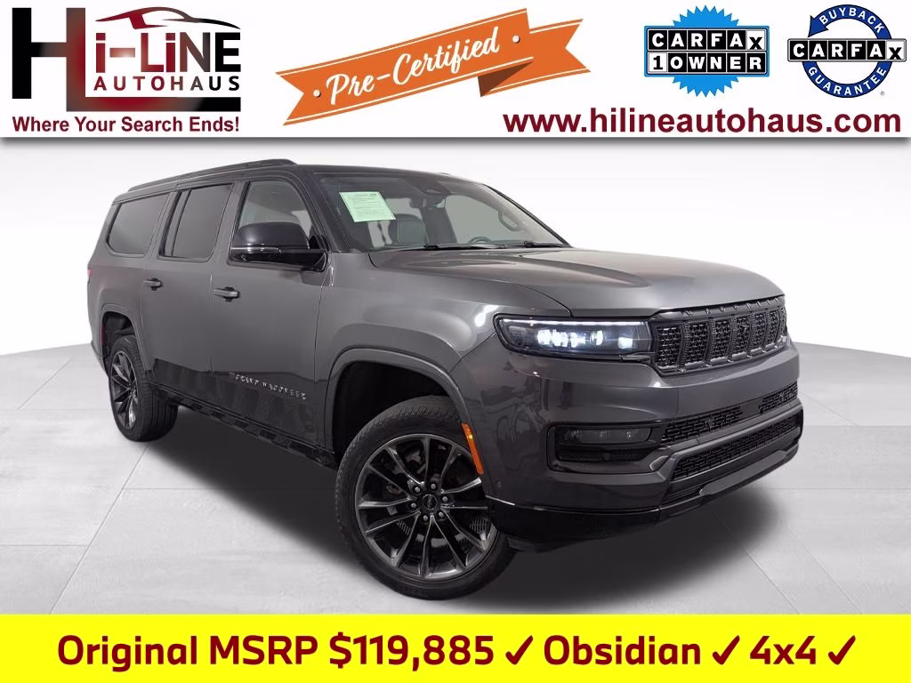 2024 Baltic Gray Metallic Clearcoat Jeep Grand Wagoneer L Series III 4X4 SUV
