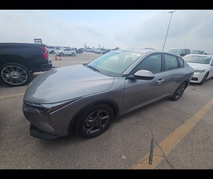 2025 Steel Gray Kia K4 LXS FWD Sedan