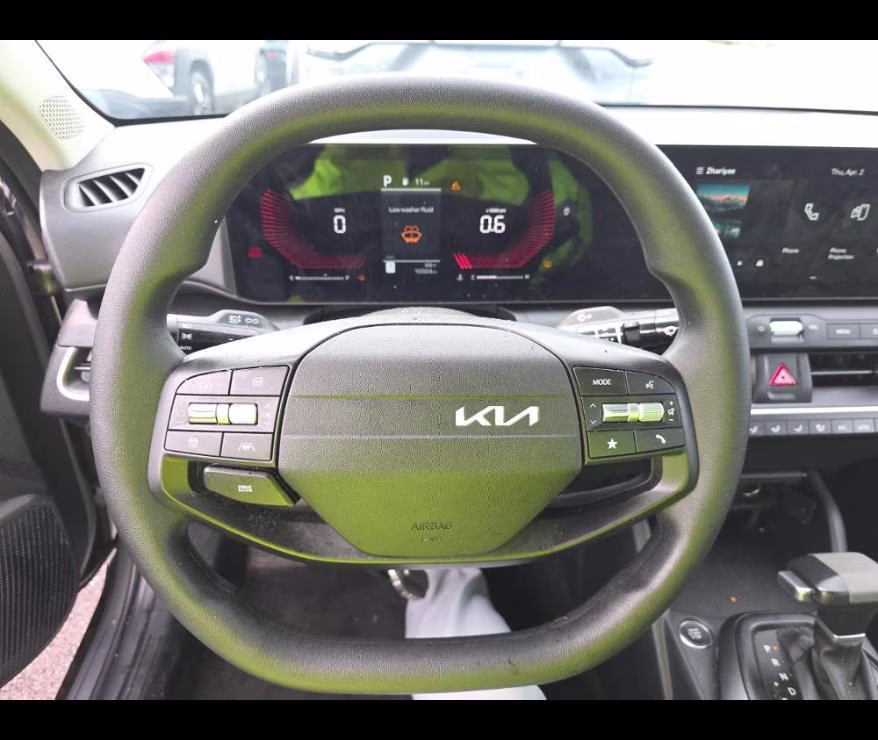 2025 Steel Gray Kia K4 LXS FWD Sedan
