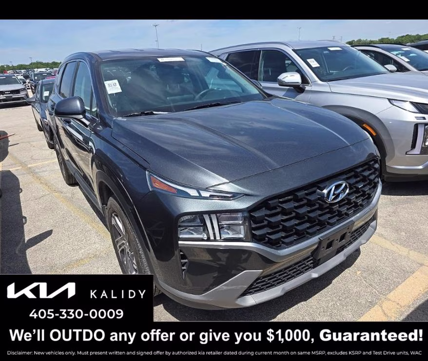 2023 Portofino Gray Hyundai Santa Fe SE FWD SUV