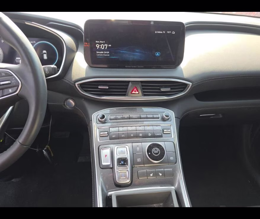 2023 Twilight Black Hyundai Santa Fe SEL FWD SUV