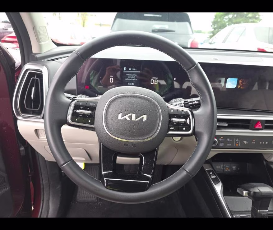 2025 Dawning Red Kia Sorento EX FWD SUV