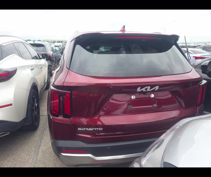 2025 Dawning Red Kia Sorento SX FWD SUV