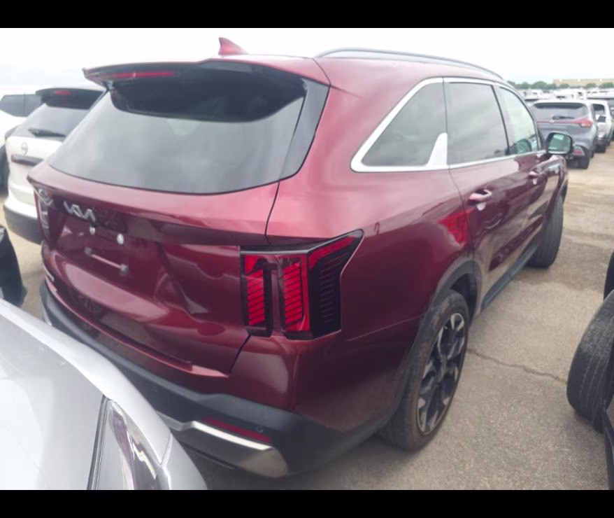 2025 Dawning Red Kia Sorento SX FWD SUV
