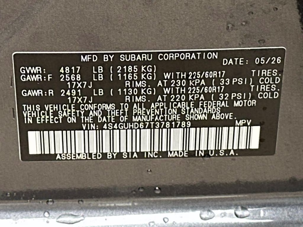 2026 Magnetite Gray Metallic/Crystal Black Silica Subaru Crosstrek Premium AWD SUV