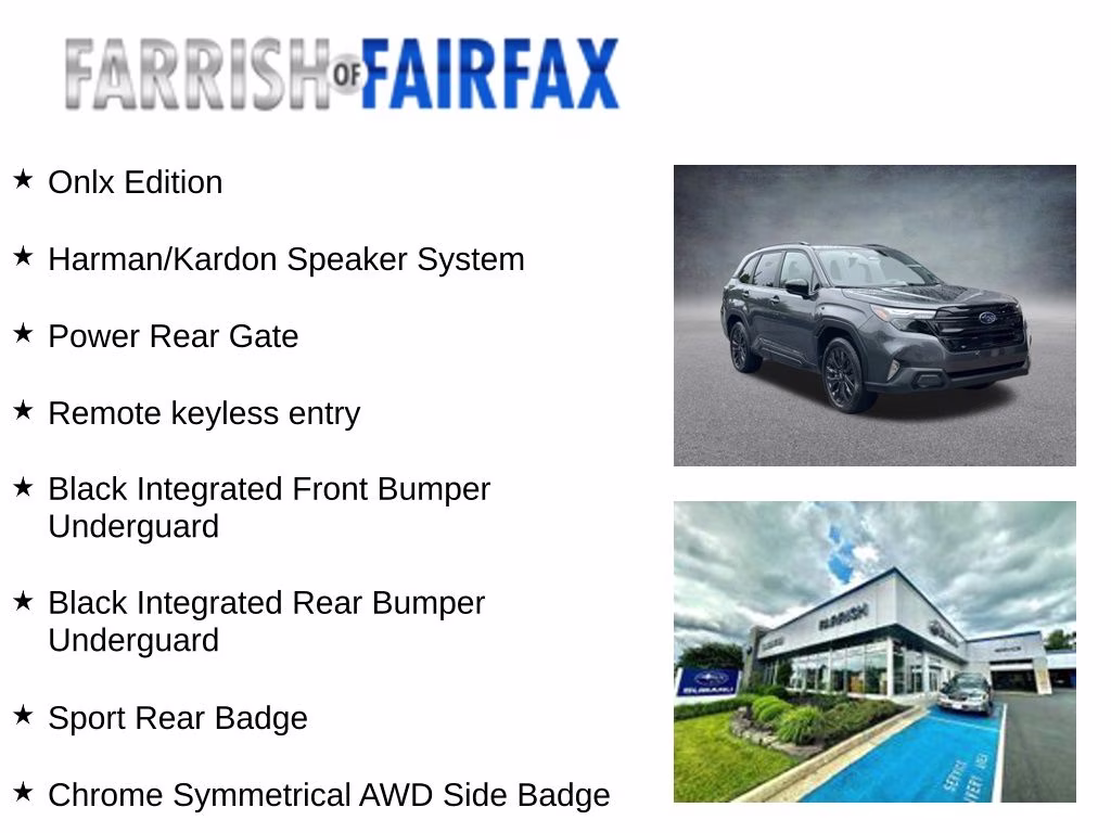 2026 Magnetite Gray Metallic Subaru Forester Sport AWD SUV
