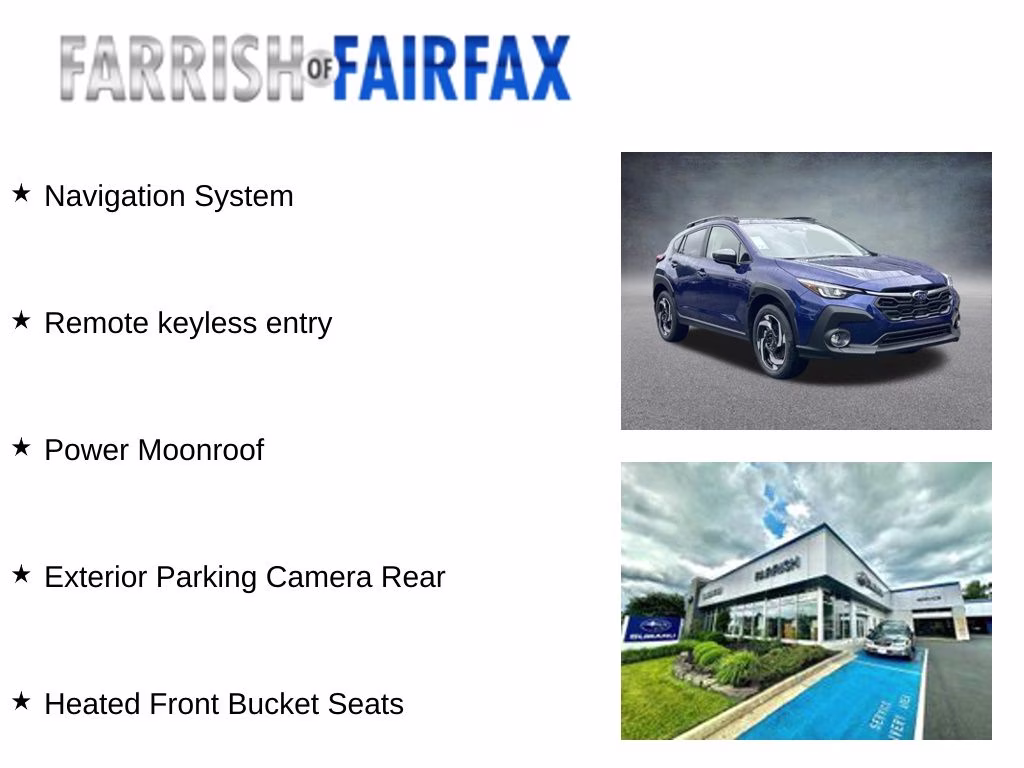 2026 Sapphire Blue Pearl Subaru Crosstrek Hybrid Limited AWD SUV