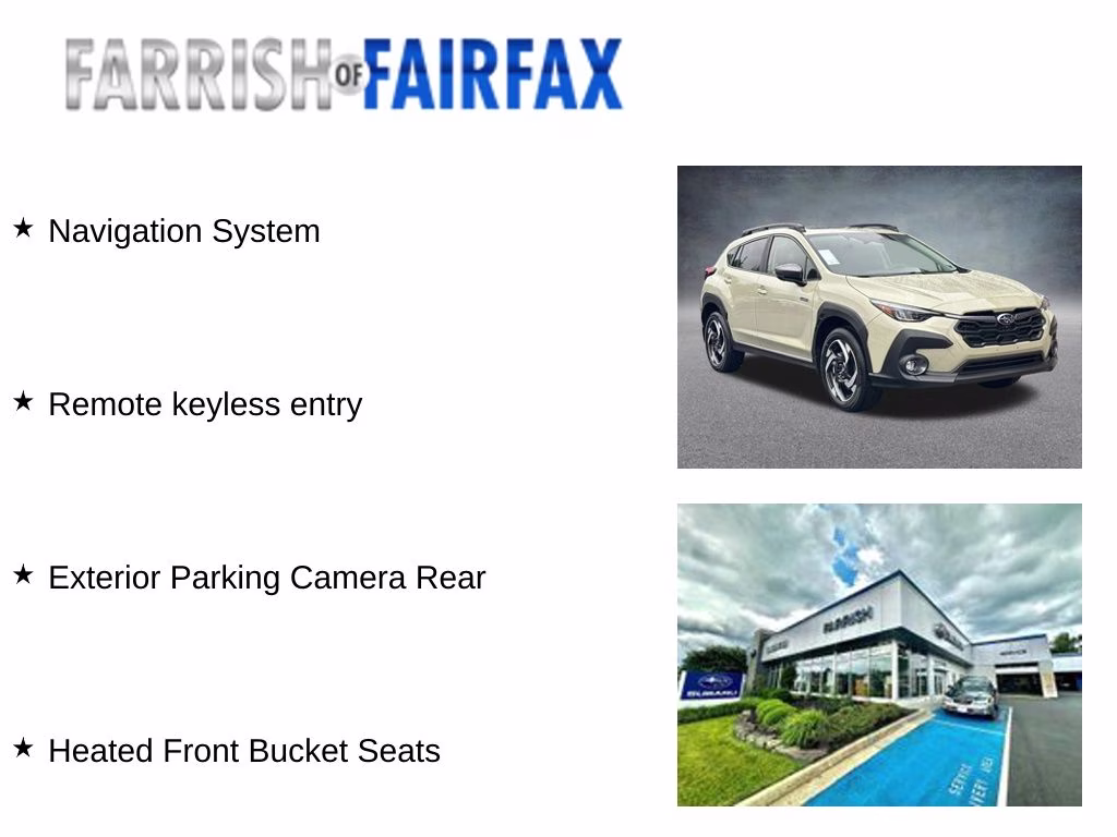 2026 Sand Dune Pearl Subaru Crosstrek Hybrid Limited AWD SUV