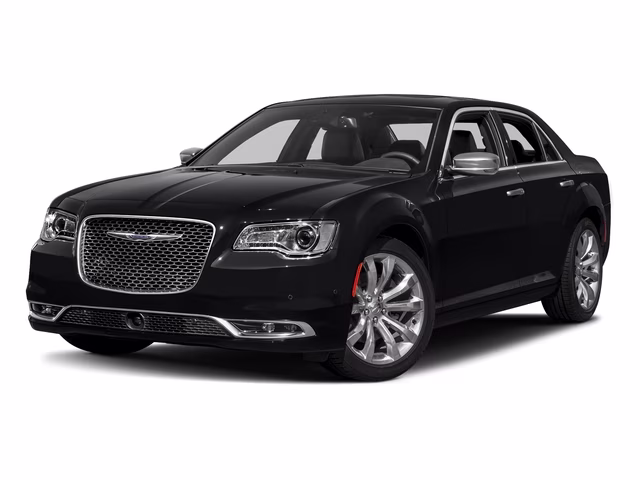 2017 Gloss Black Chrysler 300 C Platinum AWD Sedan