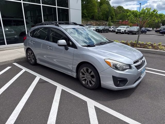 2014 Ice Silver Metallic Subaru Impreza 2.0i Sport Premium AWD Hatchback