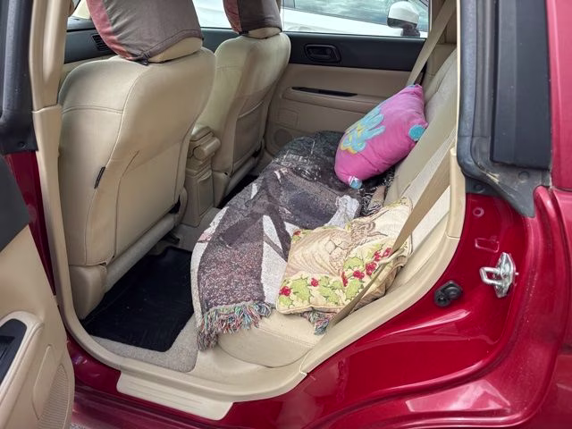 2007 Red Subaru Forester 2.5X AWD SUV