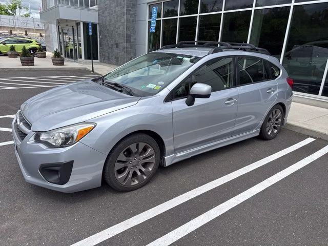 2014 Ice Silver Metallic Subaru Impreza 2.0i Sport Premium AWD Hatchback