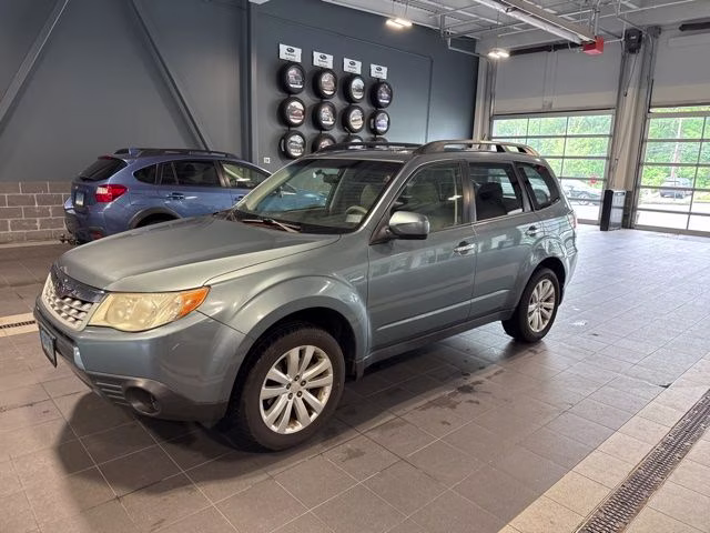2013 Sage Green Metallic Subaru Forester 2.5X AWD SUV