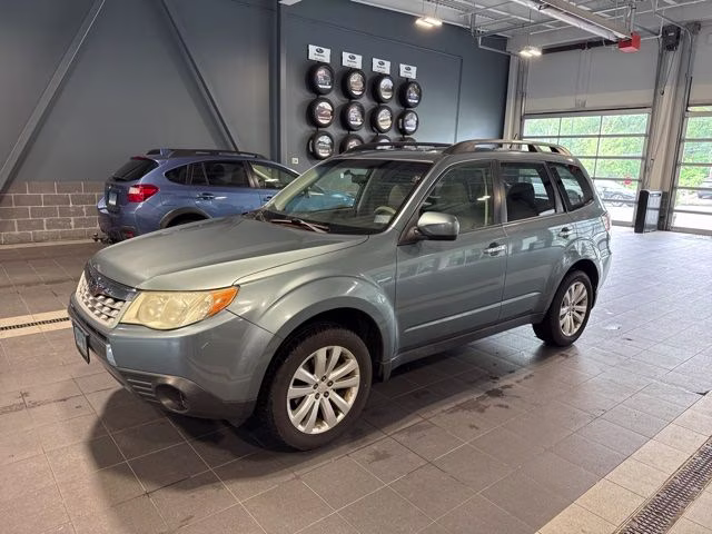 2013 Sage Green Metallic Subaru Forester 2.5X AWD SUV