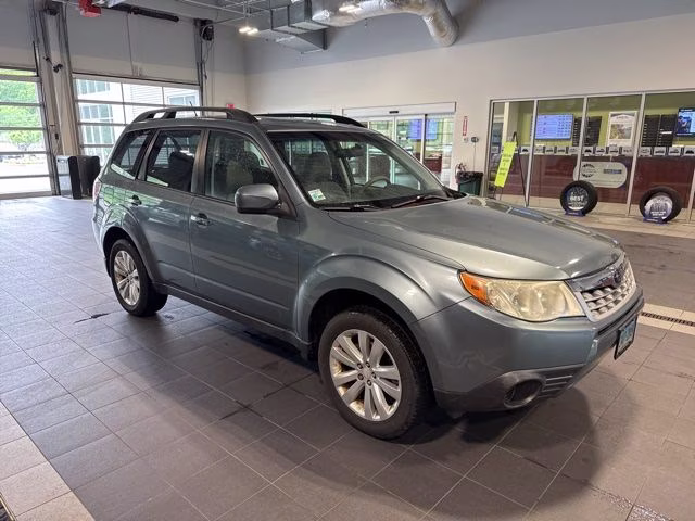 2013 Sage Green Metallic Subaru Forester 2.5X AWD SUV