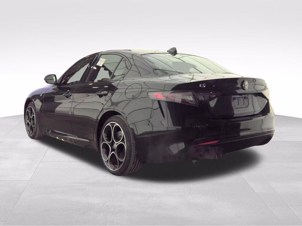 2024 Vulcano Black Metallic Alfa Romeo Giulia Ti AWD Sedan