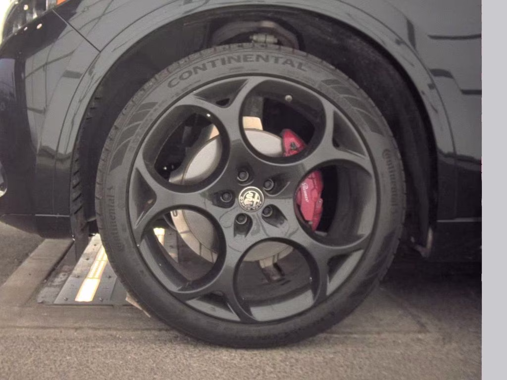 2024 Vulcano Black Metallic Alfa Romeo Stelvio Veloce AWD SUV