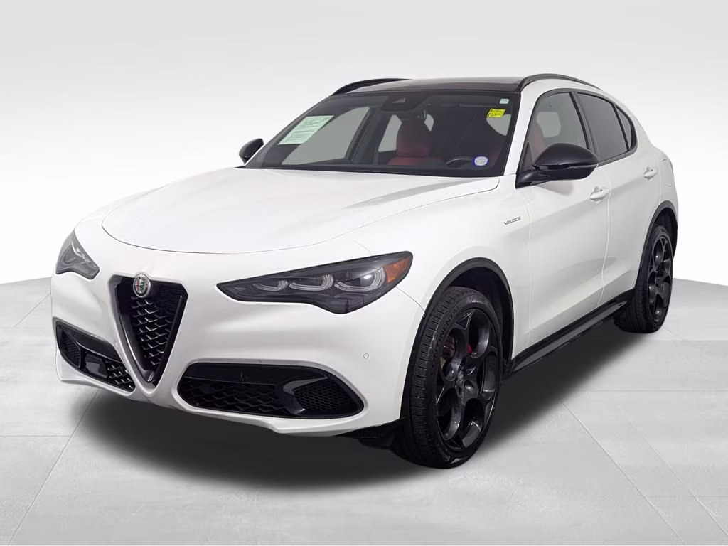 2024 Milano White Alfa Romeo Stelvio Veloce AWD SUV