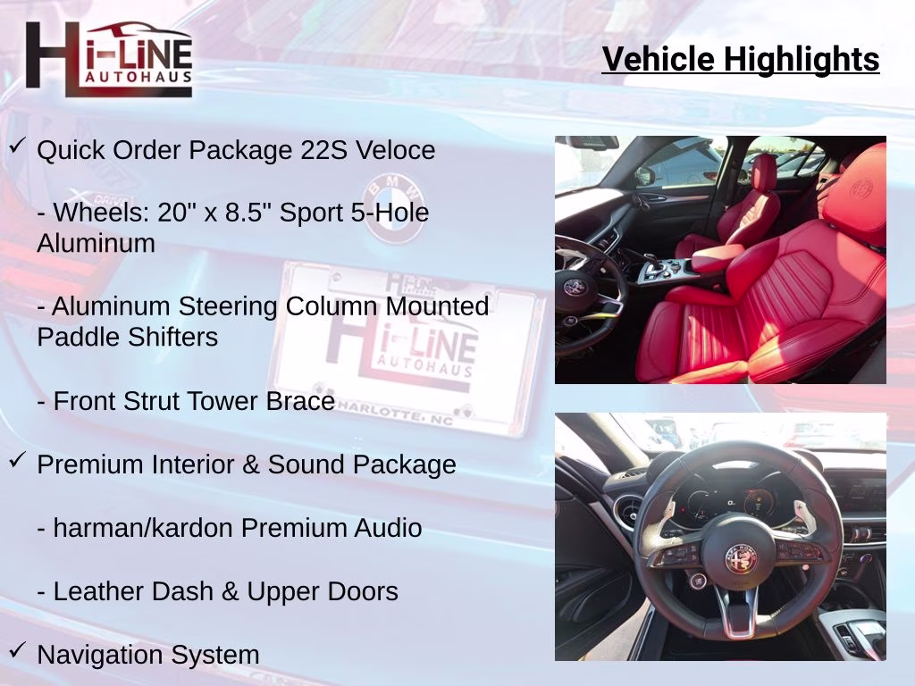 2024 Milano White Alfa Romeo Stelvio Veloce AWD SUV