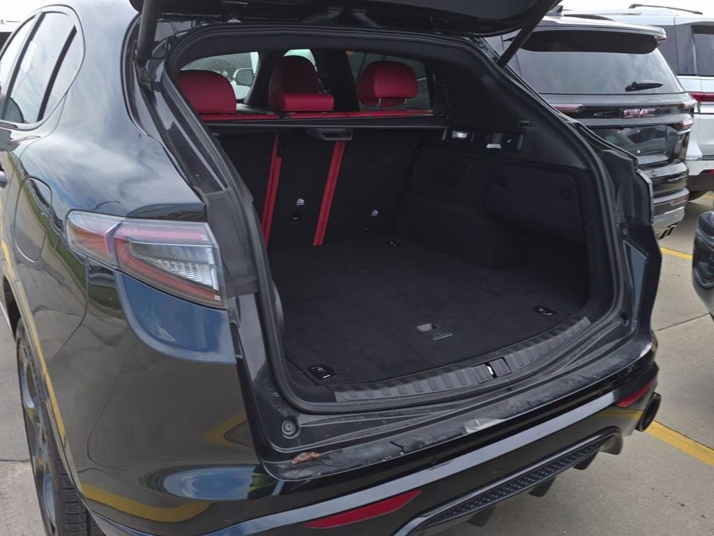 2024 Vulcano Black Metallic Alfa Romeo Stelvio Veloce AWD SUV