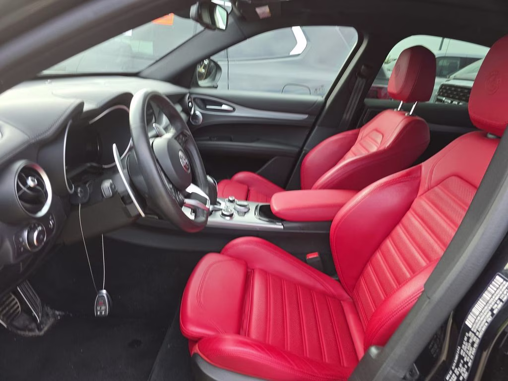 2024 Vulcano Black Metallic Alfa Romeo Stelvio Veloce AWD SUV