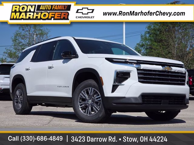 2026 Summit White Chevrolet Traverse LT AWD SUV