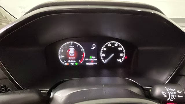 2023 sparkle silver metallic Honda CR-V EX AWD SUV