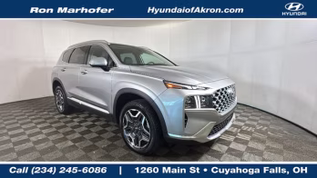 2023 Shimmering Silver Pearl Hyundai Santa Fe Limited AWD SUV