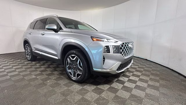 2023 Shimmering Silver Pearl Hyundai Santa Fe Limited AWD SUV