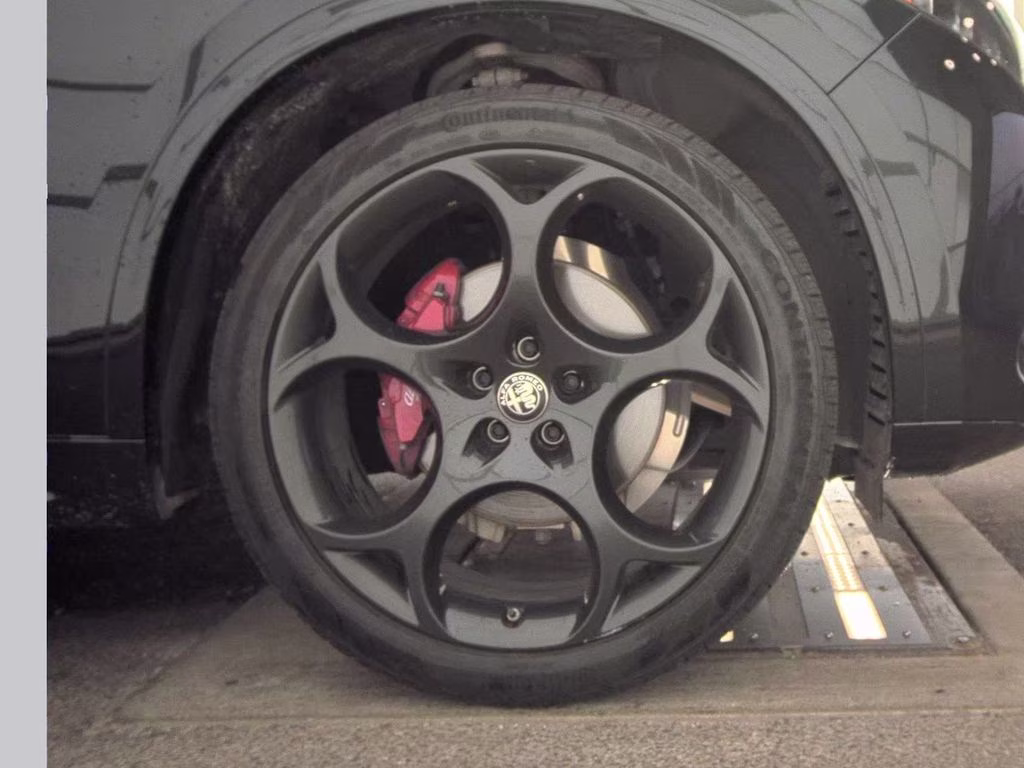 2024 Vulcano Black Metallic Alfa Romeo Stelvio Veloce AWD SUV