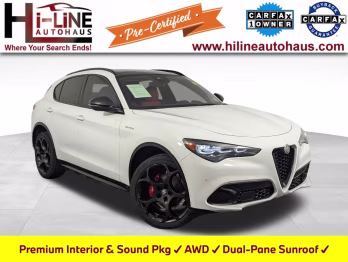 2024 Milano White Alfa Romeo Stelvio Veloce AWD SUV