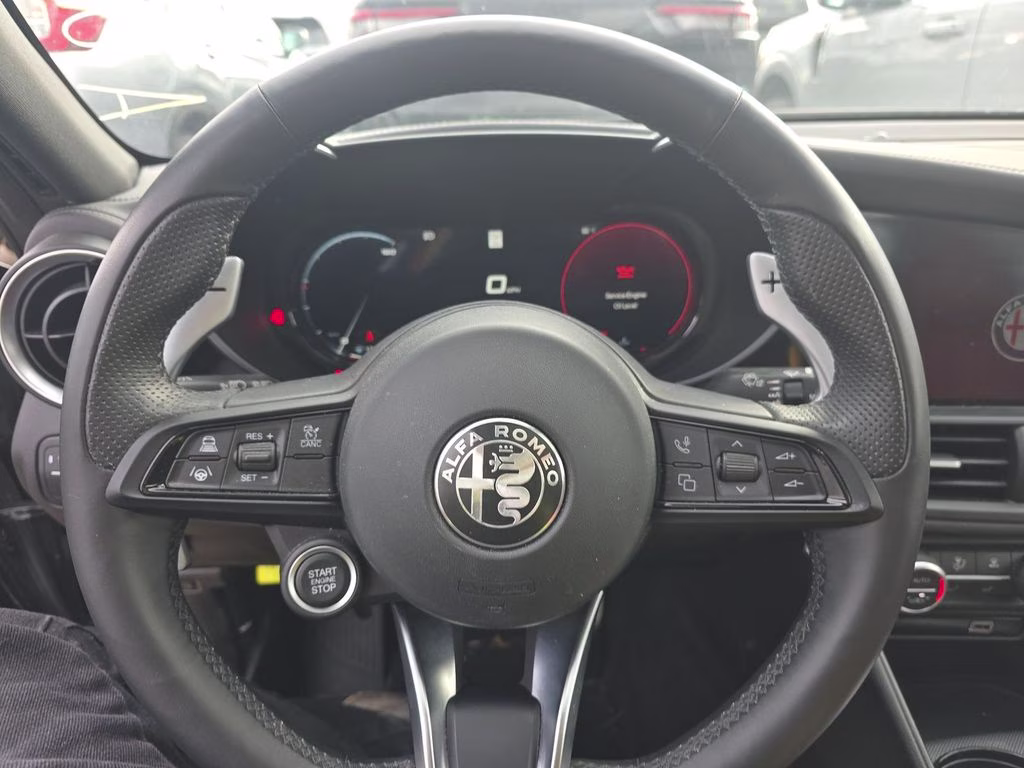 2024 Vulcano Black Metallic Alfa Romeo Giulia Veloce AWD Sedan