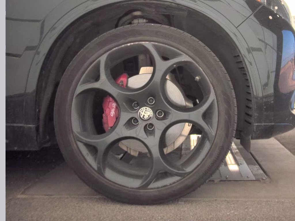 2024 Vulcano Black Metallic Alfa Romeo Stelvio Veloce AWD SUV