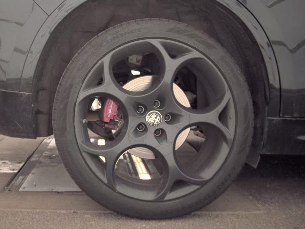 2024 Vulcano Black Metallic Alfa Romeo Stelvio Veloce AWD SUV