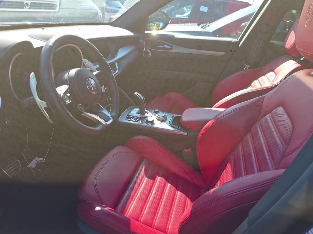 2024 Vulcano Black Metallic Alfa Romeo Stelvio Veloce AWD SUV