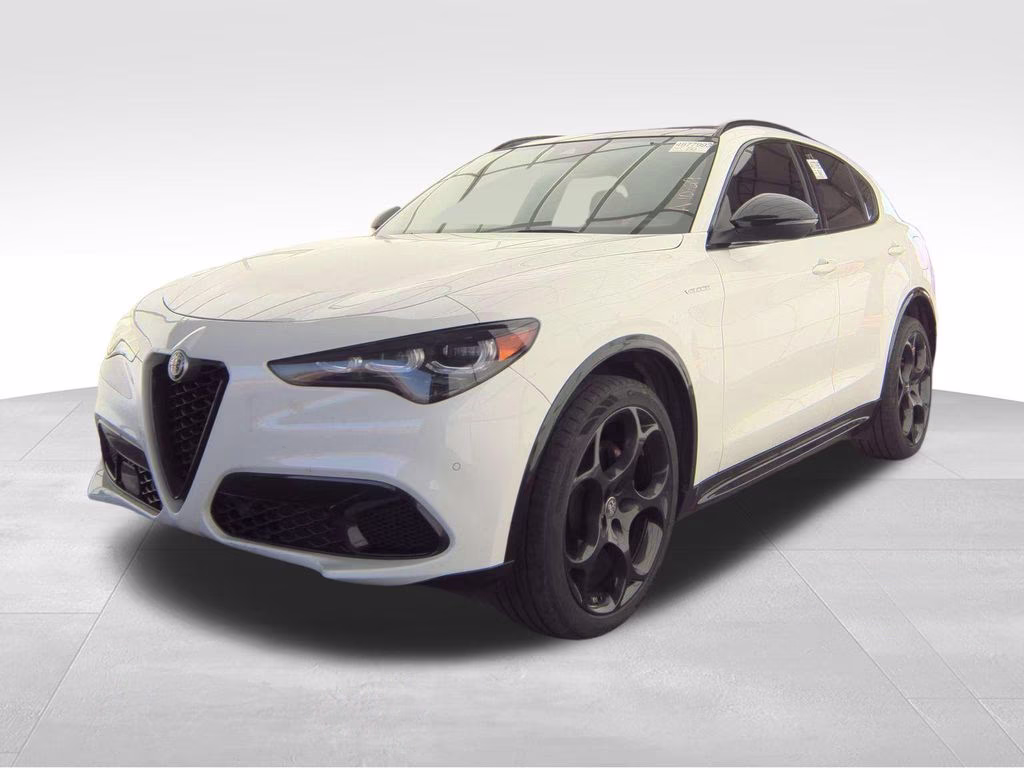 2024 Milano White Alfa Romeo Stelvio Veloce AWD SUV
