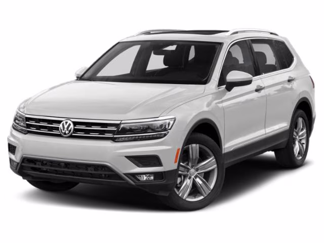 2019 Pure White Volkswagen Tiguan 2.0T SEL Premium AWD SUV
