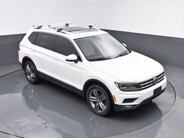 2019 Pure White Volkswagen Tiguan 2.0T SEL Premium AWD SUV