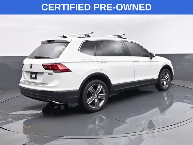 2019 Pure White Volkswagen Tiguan 2.0T SEL Premium AWD SUV