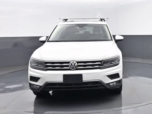 2019 Pure White Volkswagen Tiguan 2.0T SEL Premium AWD SUV