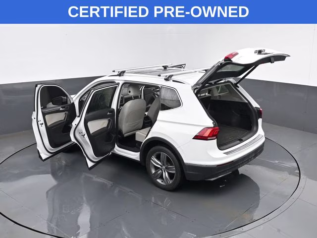 2019 Pure White Volkswagen Tiguan 2.0T SEL Premium AWD SUV