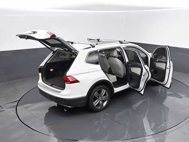 2019 Pure White Volkswagen Tiguan 2.0T SEL Premium AWD SUV